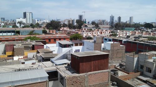 Cityscape against sky