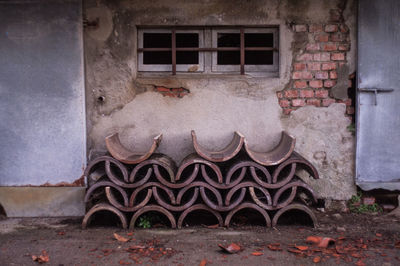 Window of old building