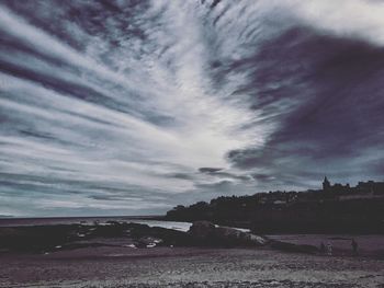 Scenic view of sky during sunset