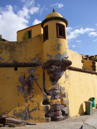 View of built structure against sky