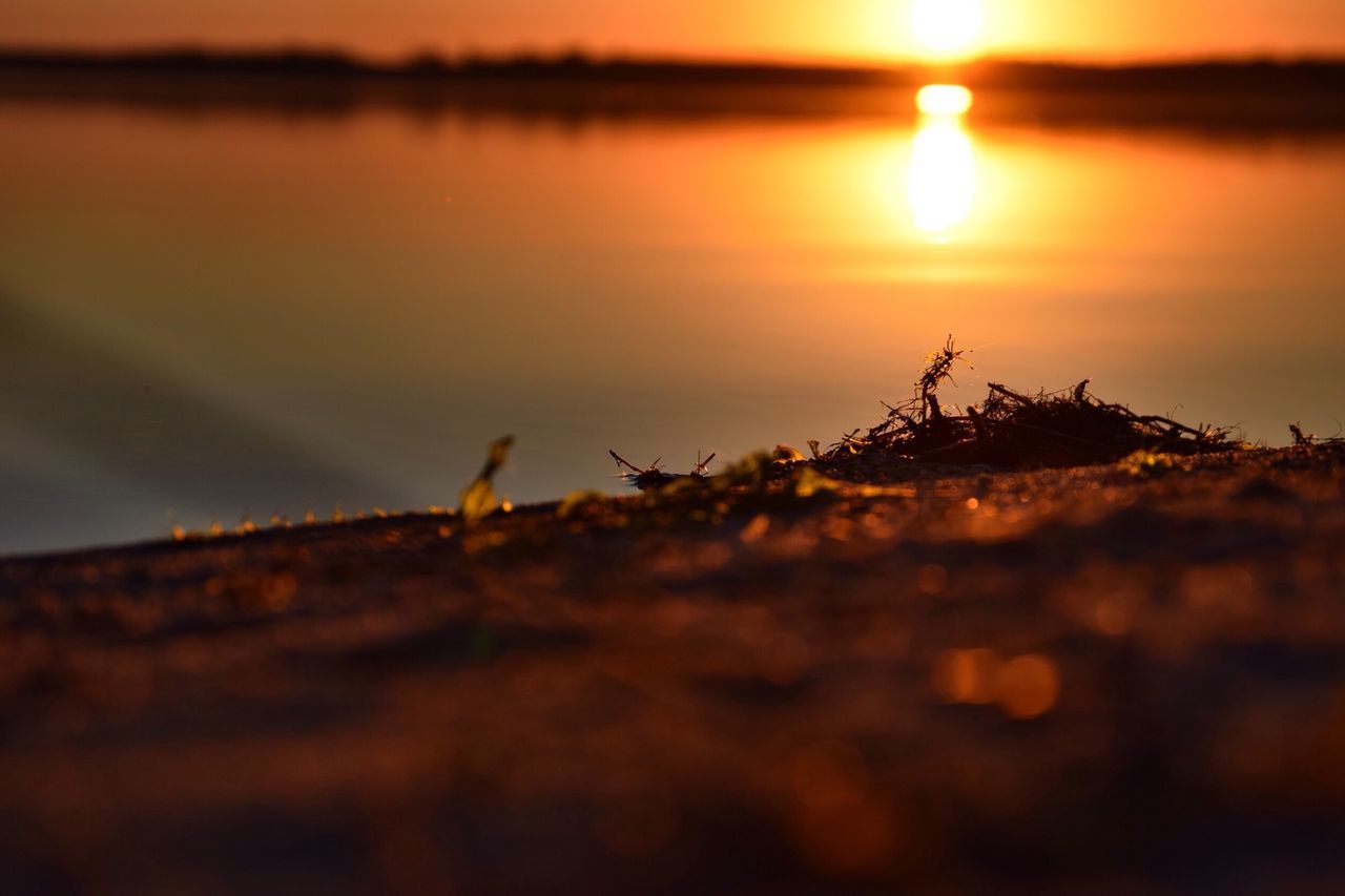 sunset, orange color, nature, beauty in nature, sun, water, no people, sky, outdoors, scenics, close-up, day