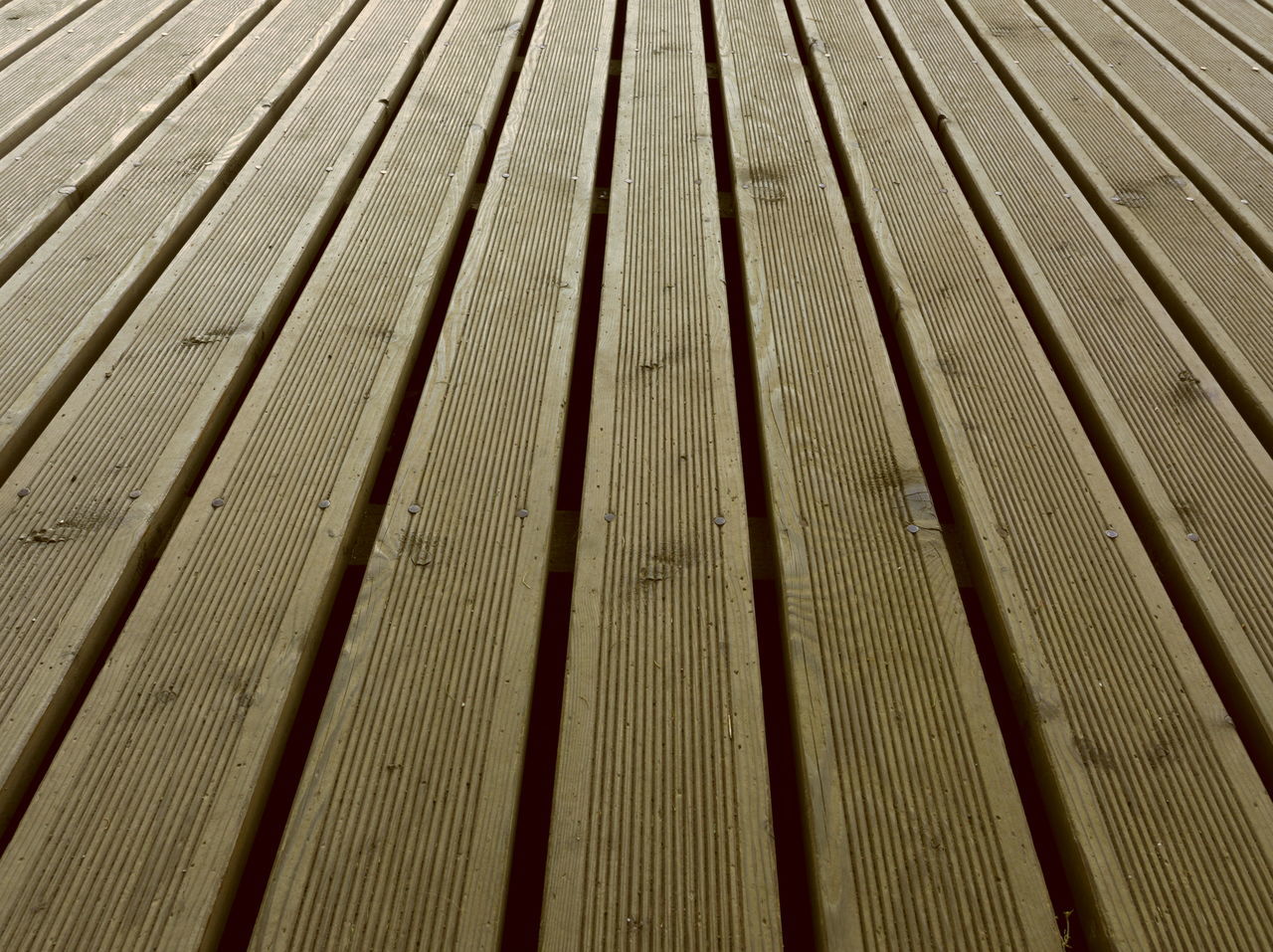 pattern, backgrounds, full frame, wood, floor, textured, no people, flooring, hardwood, line, wood flooring, plank, repetition, in a row, day, high angle view, close-up, laminate flooring, floorboard, outdoors, brown, boardwalk, striped, nature, side by side, sunlight, wood grain