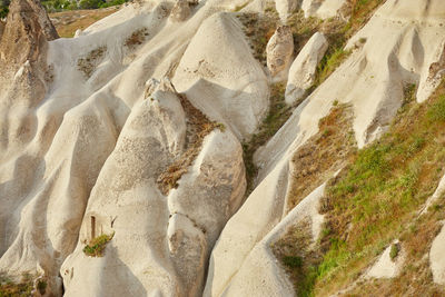 Panoramic view of rock formations
