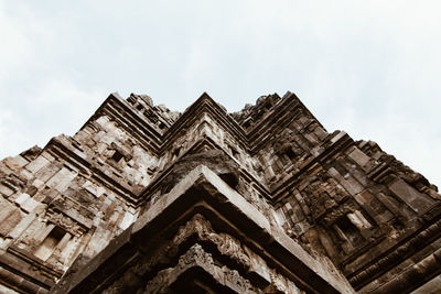 Low angle view of historical building against sky