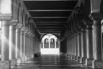 Corridor of building