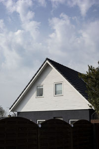 Low angle view of building against sky