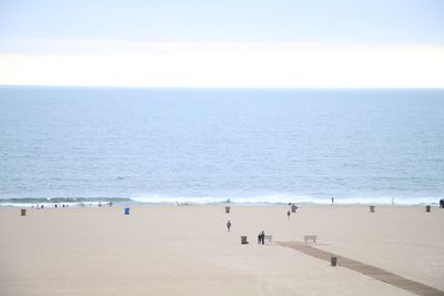 Group of people on beach