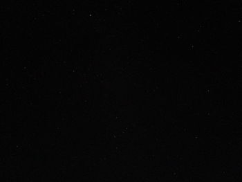 Low angle view of star field against sky at night