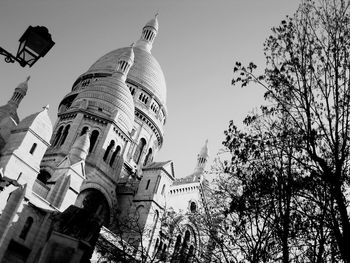 Low angle view of historical building