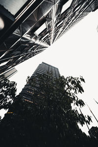 Low angle view of buildings against sky