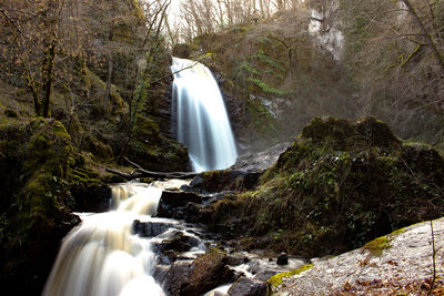 Waterfall in forest