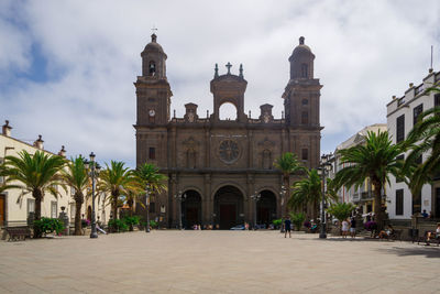 View of historical building against sky