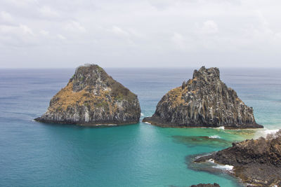 Panoramic view of sea against sky