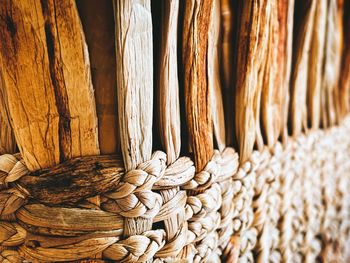 Detail shot of wood