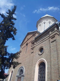 Low angle view of cathedral against sky