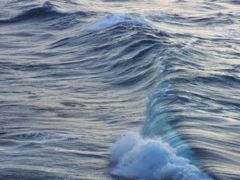 Full frame shot of sea waves