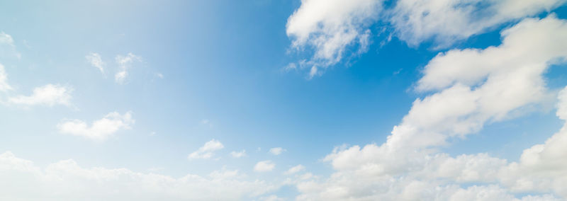 Low angle view of clouds in sky