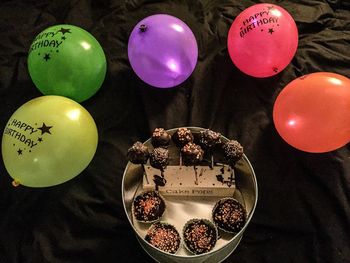 Close-up of decorations