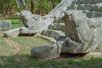 Statue in park