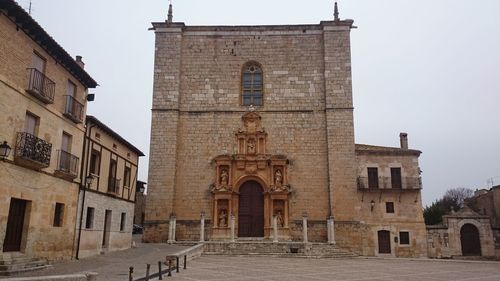 View of old building against sky