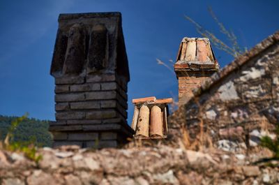 Old ruins against sky