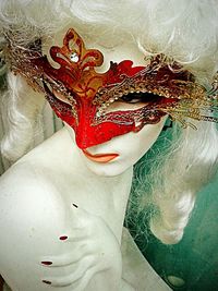 Portrait of young woman