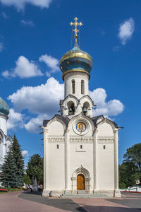 Church of the holy spirit in trinity lavra of st. sergius, sergiyev posad, russia