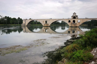 Photo of benezet bridge in avignon, southern france