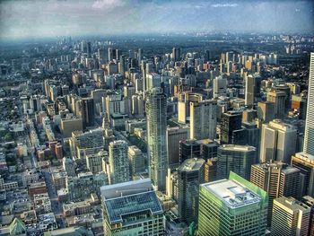 Aerial view of cityscape