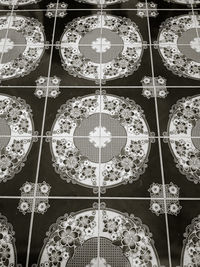 Full frame shot of tiled floor