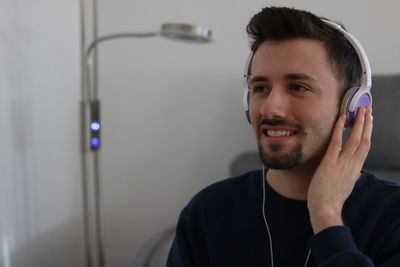 Portrait of a smiling young man