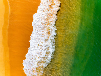 Aerial view of beach