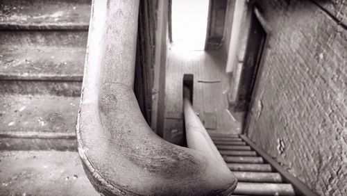 Close-up of staircase