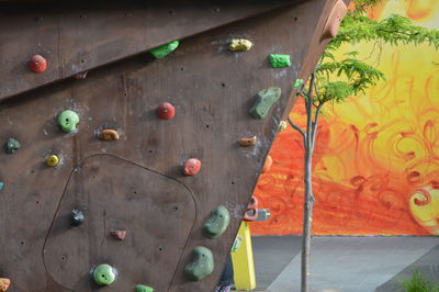 Close up of floral pattern