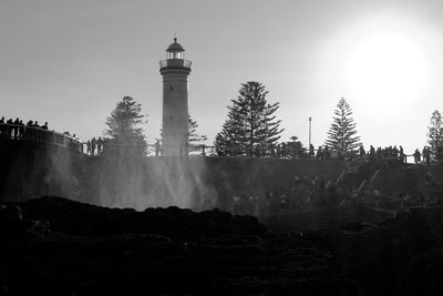 Lighthouse against sky