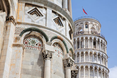 Primatial metropolitan cathedral of the assumption of mary and the leaning tower of pisa
