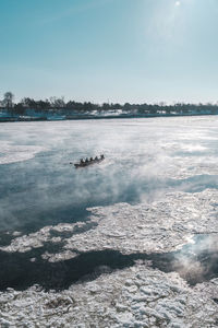 Monteal old port - winter edition