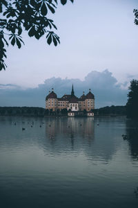 Building at waterfront