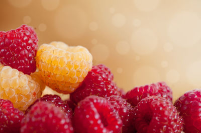 Close-up of strawberries