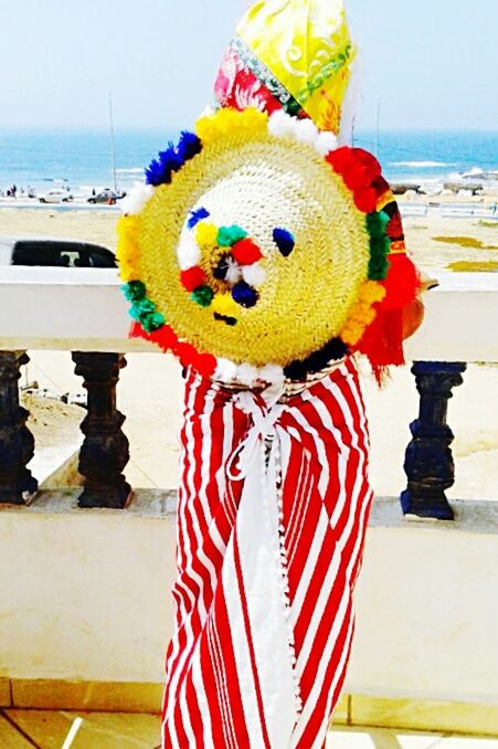 sea, water, no people, multi colored, outdoors, beach, day, close-up, nautical vessel, stuffed toy, childhood, sky