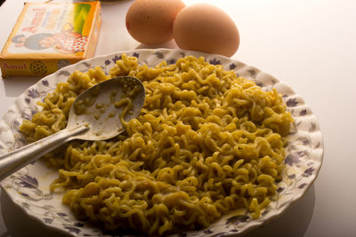 Close-up of food in bowl