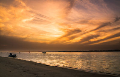 A beautiful sunset at armona island