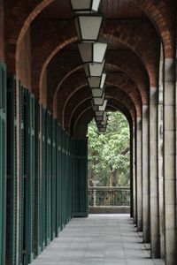 Corridor of building