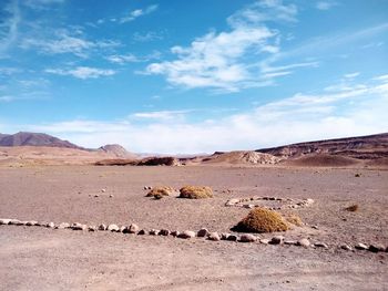 View of a desert