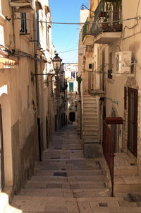 Street amidst buildings