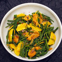 Close-up of vegetables in plate