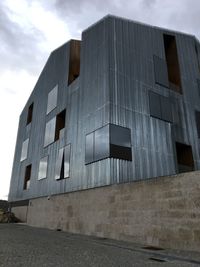 Abandoned building against sky