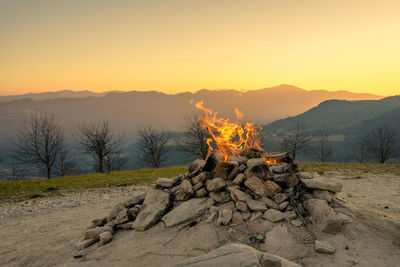 Volcano of mountain busca