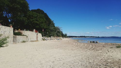 View of calm beach