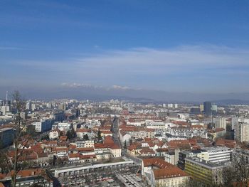 Cityscape against sky